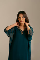 1 Piece Chiffon Embroidered (FS0072)